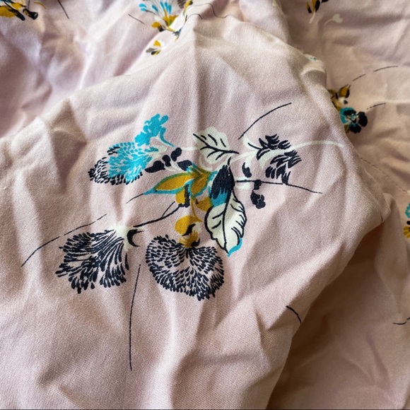 πΈ GEORGE BOHO MUAVE FLORAL BELL SLEEVE BLOUSE! - Picture 7 of 9